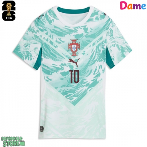 Portugal Bernardo Silva #10 Replika Udebanetrøje Dame VM 2026 Kortærmet
